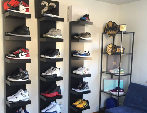 Sneaker Collection Closet Conversion